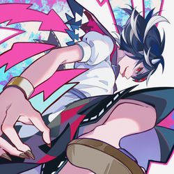 This is a pixiv picture whose title is 逆襲のあまのじゃく.