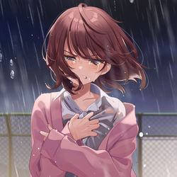 This is a pixiv picture whose title is 後悔.