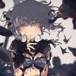 This is a pixiv picture whose title is BLACKCAT.
