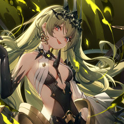 This is a pixiv picture whose title is 仕事絵.