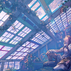 This is a pixiv picture whose title is Winter Frost.