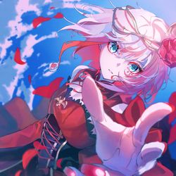 This is a pixiv picture whose title is Destiny.