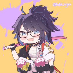 This is a pixiv picture whose title is Kumichou!.