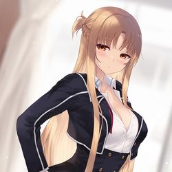 This is a pixiv picture whose title is アスナ.