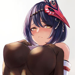 This is a pixiv picture whose title is Kujou Sara / 九条裟羅.
