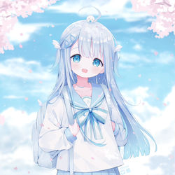 This is a pixiv picture whose title is Way to school.