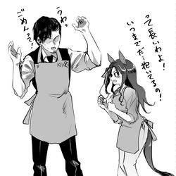 This is a pixiv picture whose title is 炒飯配信収録後のキントレ.
