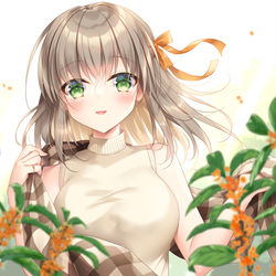 This is a pixiv picture whose title is 金木犀の待ち合わせ.