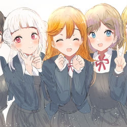 This is a pixiv picture whose title is Liella.