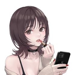 This is a pixiv picture whose title is LIP.