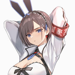 This is a pixiv picture whose title is 配達バニーちゃん.