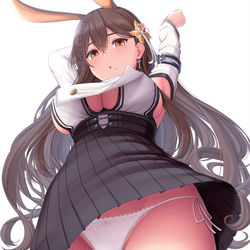This is a pixiv picture whose title is 筑摩さん.