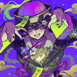This is a pixiv picture whose title is 👻キョンシーくん👻.