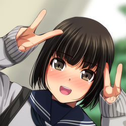 This is a pixiv picture whose title is 今日の一枚3056 (1:40+0:30+0:50).