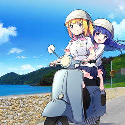 This is a pixiv picture whose title is 潮騒さとりか.