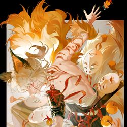 This is a pixiv picture whose title is はくぞうす.