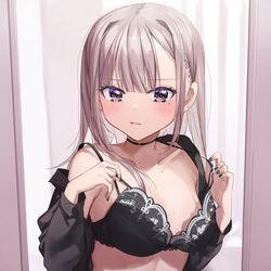 This is a pixiv picture whose title is 「いつかは…このくらい……」.