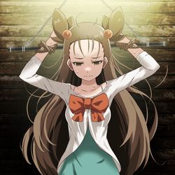 This is a pixiv picture whose title is ミカン拘束.