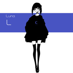 This is a pixiv picture whose title is Lunaちゃん.