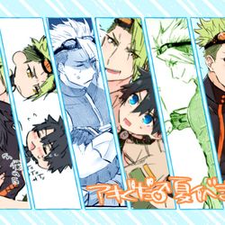This is a pixiv picture whose title is 【アキぐだ♂】夏イベのまとめ.