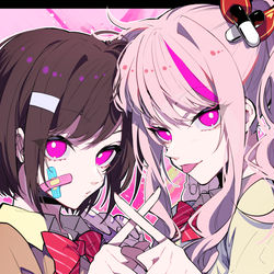 This is a pixiv picture whose title is めっ！.
