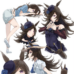 This is a pixiv picture whose title is ライスシャワー rkgk.