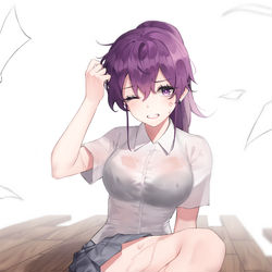This is a pixiv picture whose title is 🚷.