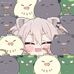 This is a pixiv picture whose title is 1mil SSRB.