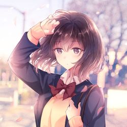 This is a pixiv picture whose title is 寂しいのは秋のせい.