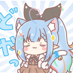 This is a pixiv picture whose title is どやラミィちゃん❄.