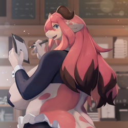 This is a pixiv picture whose title is 「はい！他には？」.