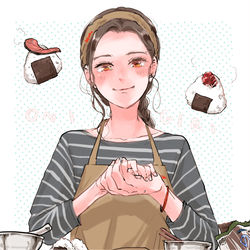 This is a pixiv picture whose title is 創作百合の落書きや漫画まとめ33.