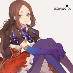 This is a pixiv picture whose title is ダビンチ.
