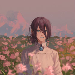 This is a pixiv picture whose title is チェンソーマン.