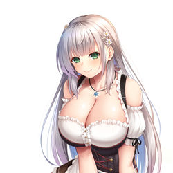 This is a pixiv picture whose title is 白銀ノエル.