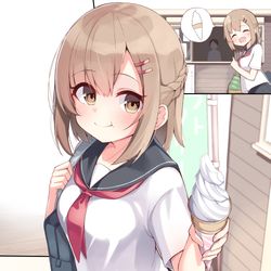This is a pixiv picture whose title is こんな幼馴染がいてほしい３３.