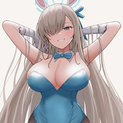 This is a pixiv picture whose title is バニーアスナ.