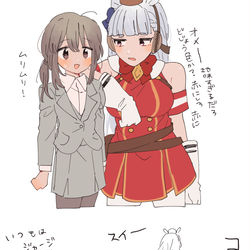 This is a pixiv picture whose title is うまとれ.
