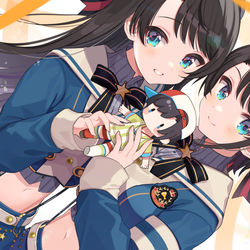 This is a pixiv picture whose title is 大空スバル3周年.