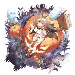 This is a pixiv picture whose title is 七詩ムメイHalloween.