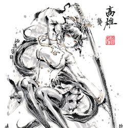 This is a pixiv picture whose title is 【極道畫師】高雄.