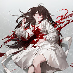 This is a pixiv picture whose title is Red boots.