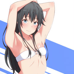 This is a pixiv picture whose title is 雪ノ下雪乃.