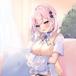 This is a pixiv picture whose title is 【俺のお嫁さん、変態かもしれない】.