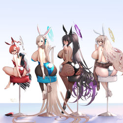 This is a pixiv picture whose title is 船上のバニーチェイサー.