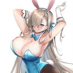 This is a pixiv picture whose title is バニーアスナ.