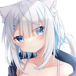 This is a pixiv picture whose title is 💙.