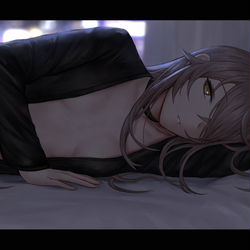 This is a pixiv picture whose title is 00:00.