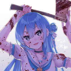 This is a pixiv picture whose title is すいちゃんはー.