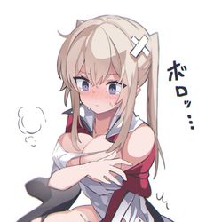 This is a pixiv picture whose title is グラーフレベル1(大破).